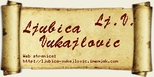 Ljubica Vukajlović vizit kartica